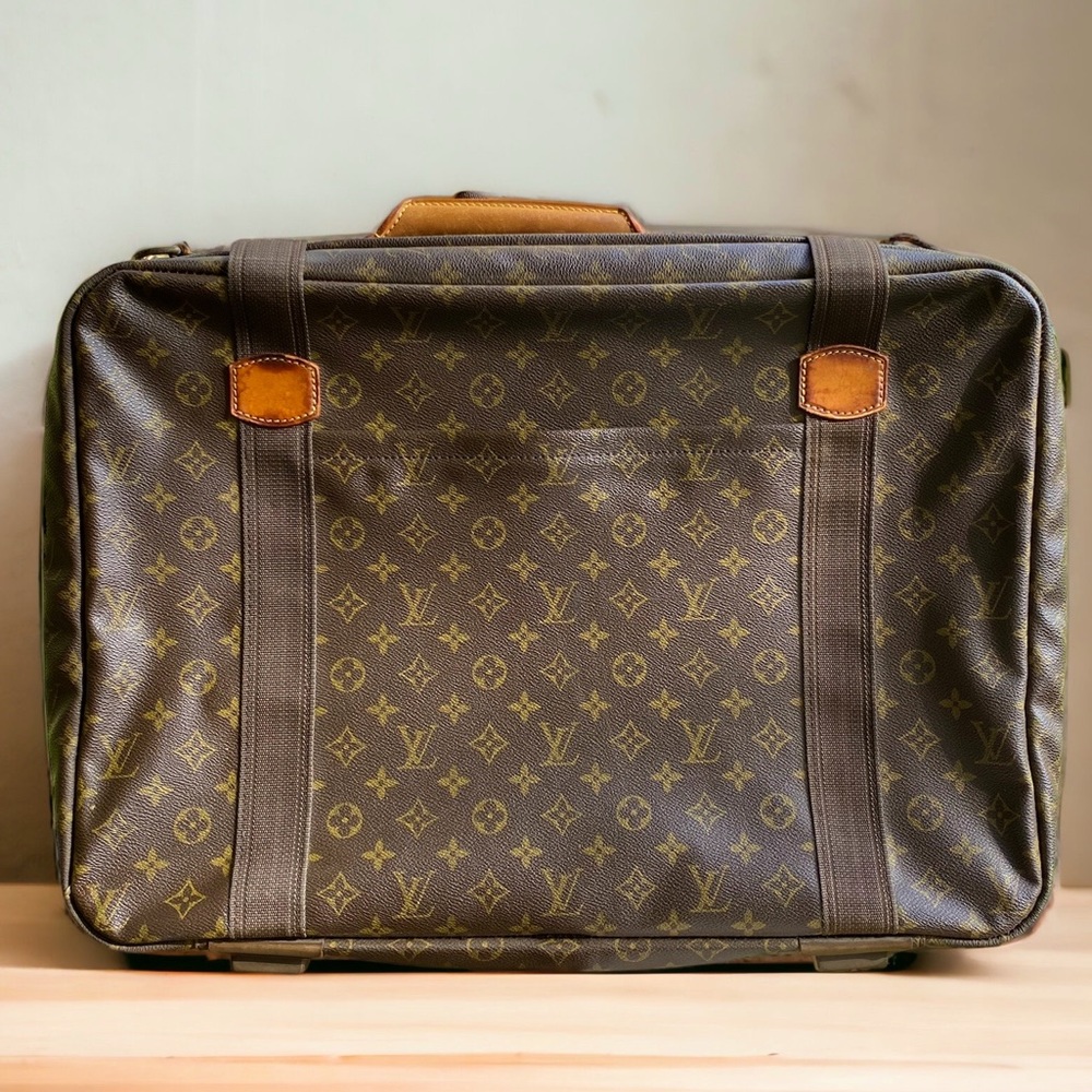 Authentic Louis Vuitton Satellite suitcase classic monogram canvas